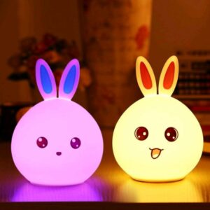 Bunny Multicolor Silicone Night Lamp