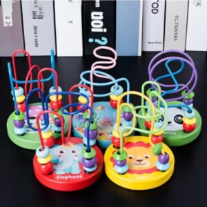 MONTESSORI WOODEN BEAD MAZE