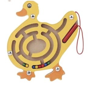 Maze Wooden Jigsaws Puzzle Board (Duck)