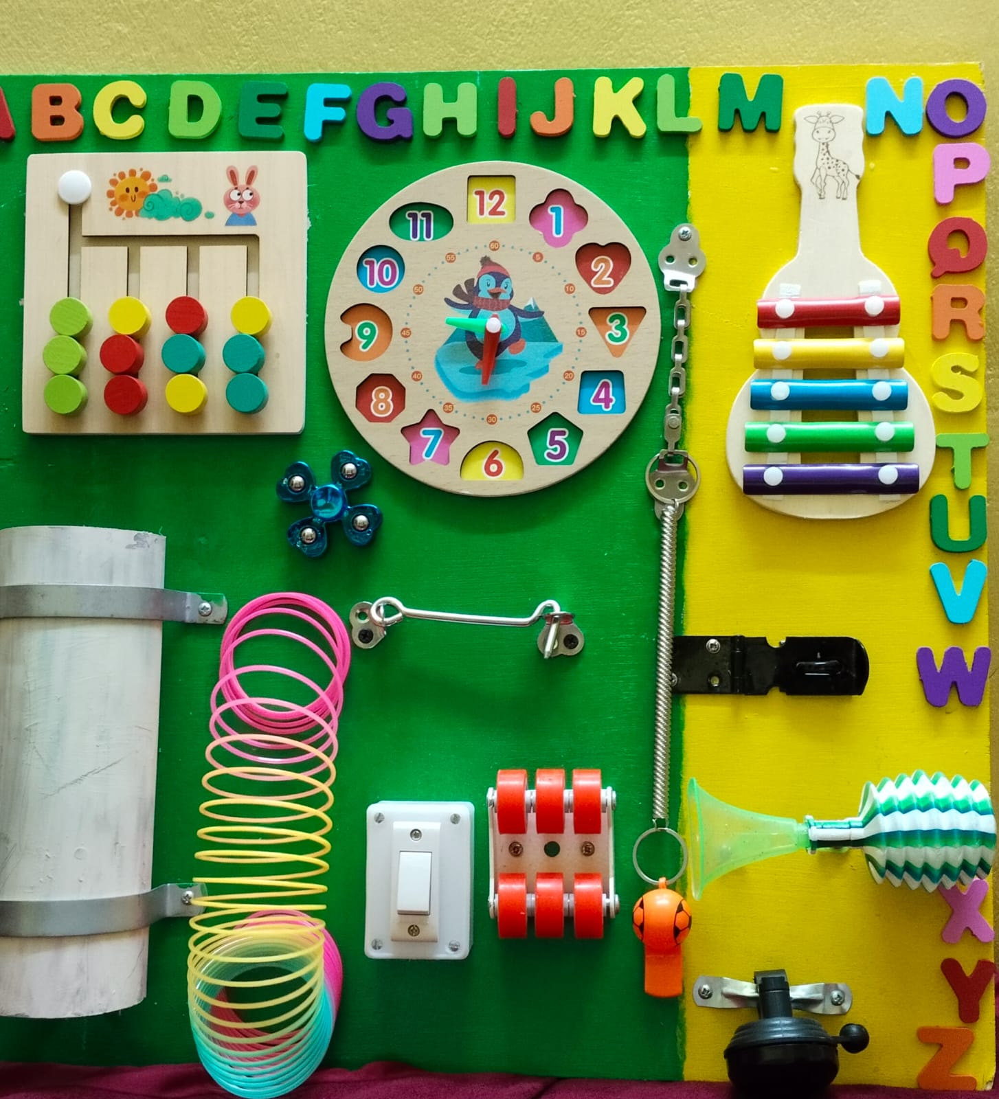 Customized Busy Board (Big Size – Portable / Landscape Available)