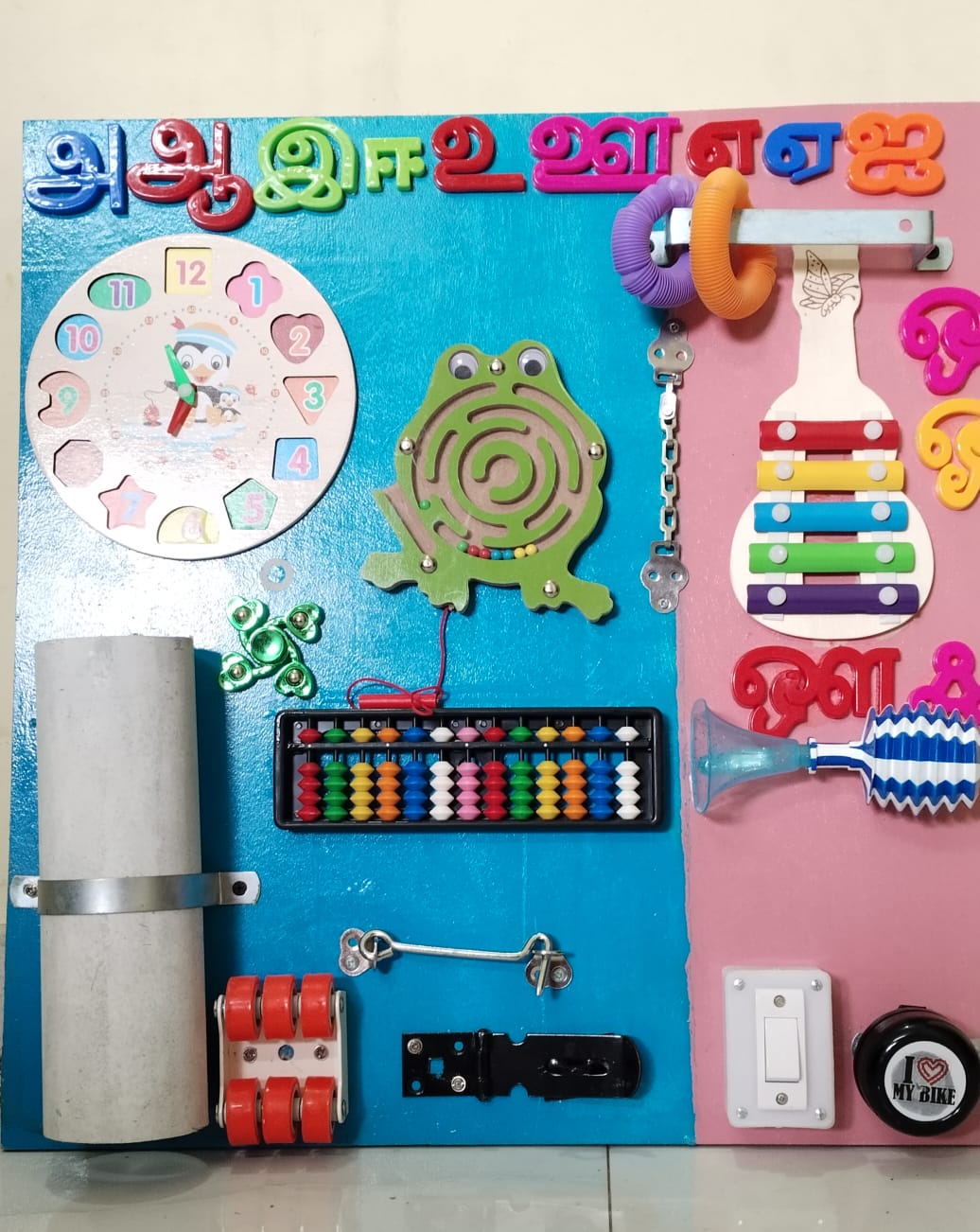 Customized Busy Board (Big Size – Portable / Landscape Available) - Image 10